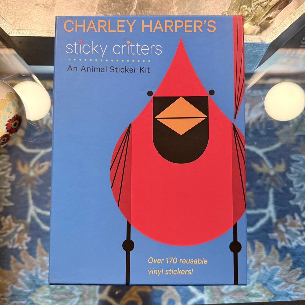 Charley Harper "Sticky Critters" Animal‎ Sticker Kit